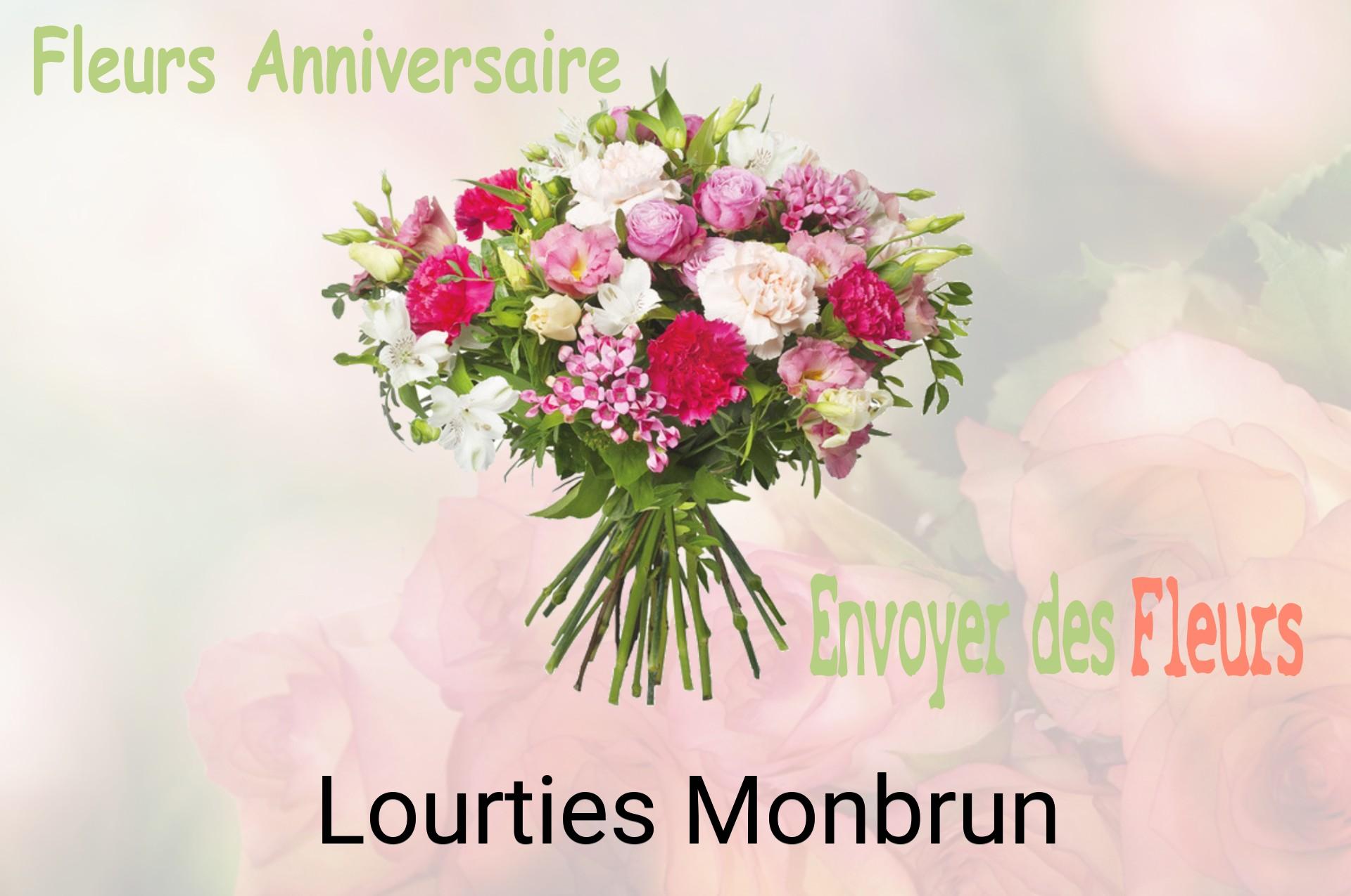 Bouquet de fleurs d’anniversaire livré à Lourties-Monbrun
